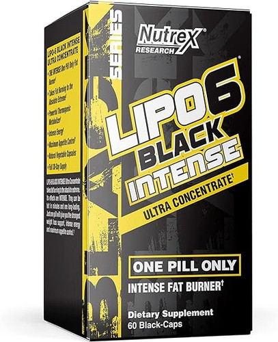 چربی سوز 90 سافت ژل اینتنس لیپو 6 بلک