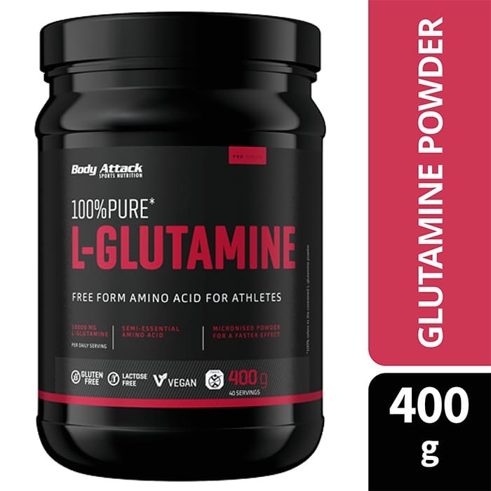 گلوتامین 400 گرم بادی اتک
