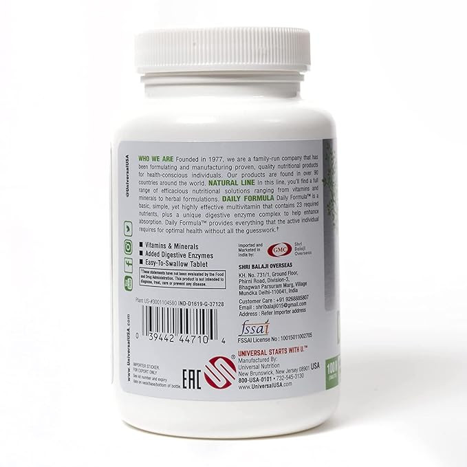 مولتی ویتامین 100کپسول یونیورسال