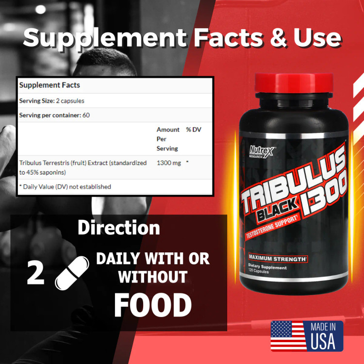 تریبولوس 120کپسول ناترکس