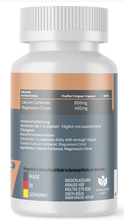 کلسیم منیزیم ۹۰ کپسول کراس هوف