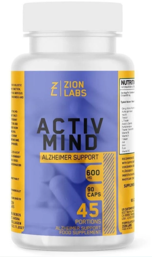 ذهن فعال 90 کپسول زایون لبز