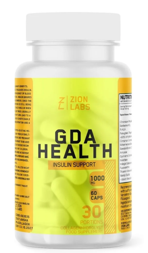 GDA Health (60 کپسول) زایون لبز