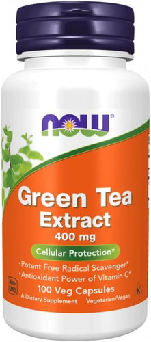 عصاره چای سبز 100 کپسول NOW