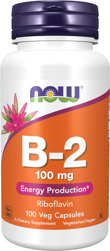 ویتامین B-2 (100 کپسول گیاهی) NOW